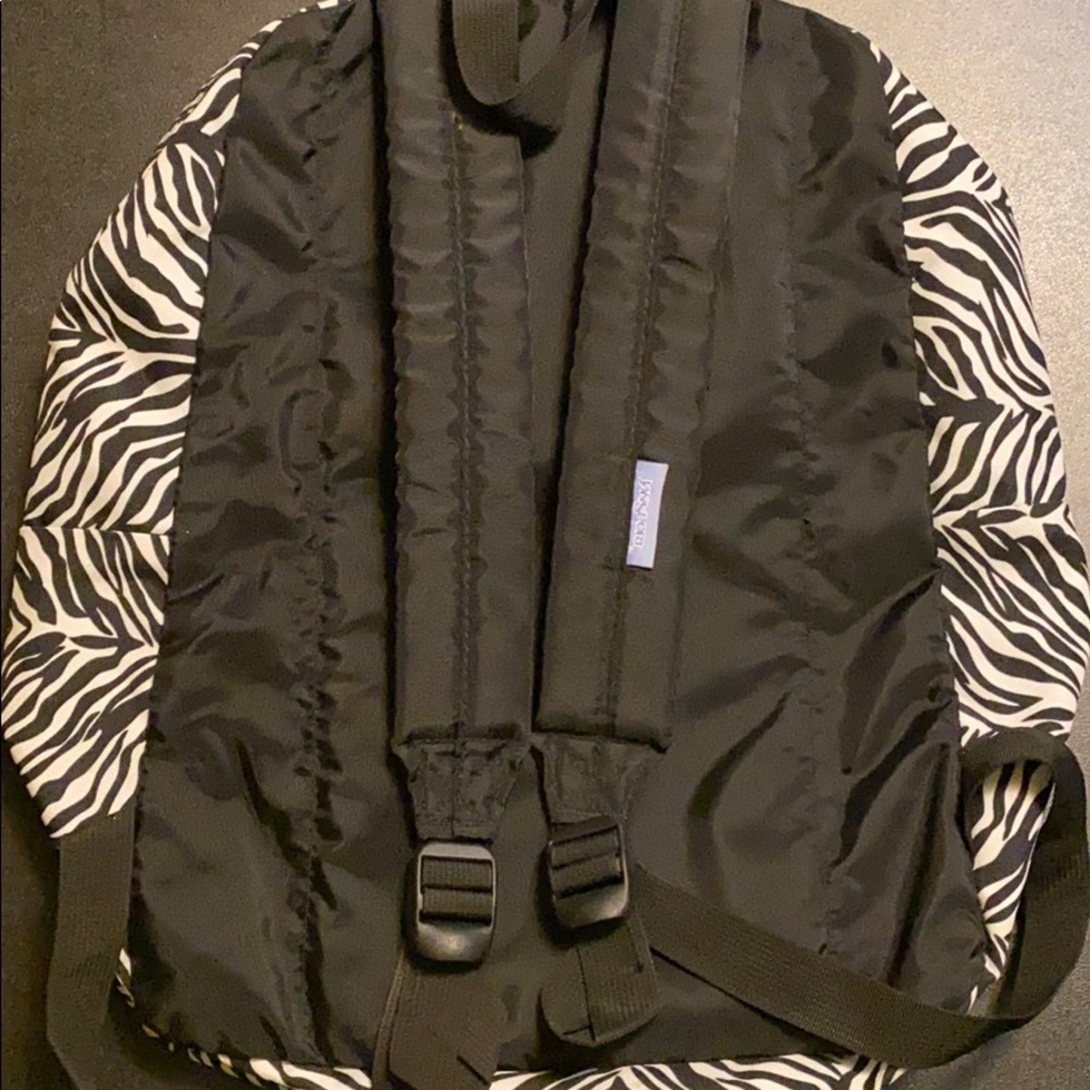 Jansport zebra print backpack - Picture 4 of 8
